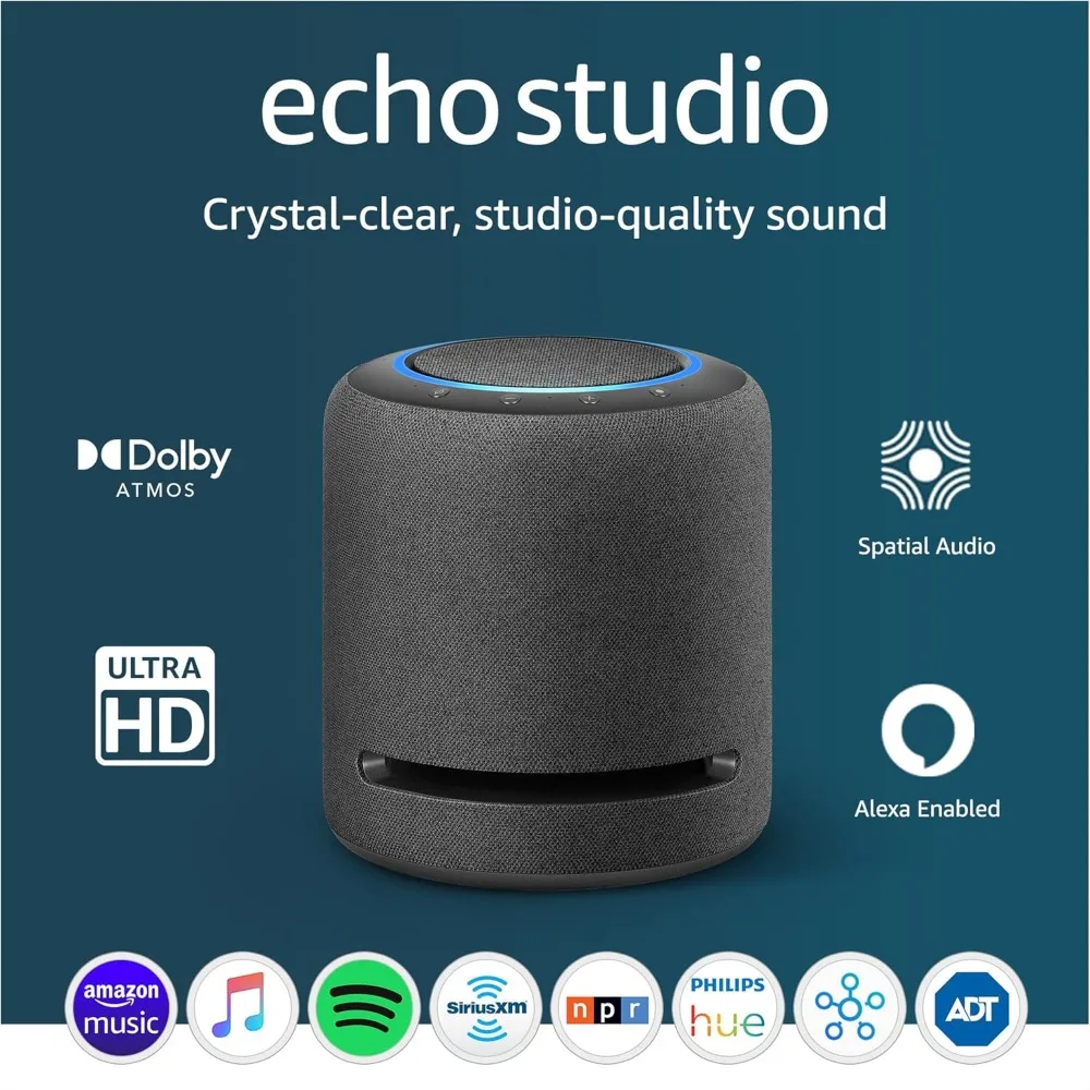 Our smart speaker with best sound, processing technology 8 Sfd8be55d0842422cb8b6181f0eaf393bE