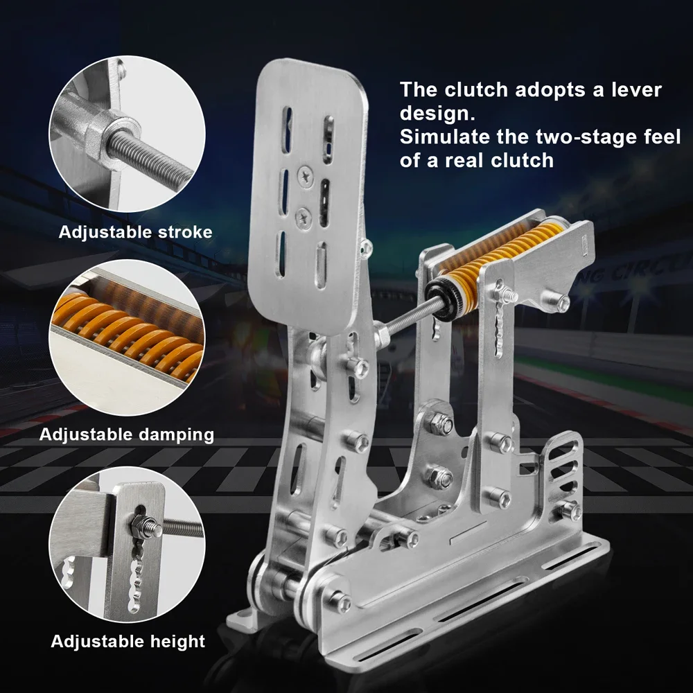 SIMSONN Sim Racing Load Cell Pedals Sim Racing Simulator Pedals