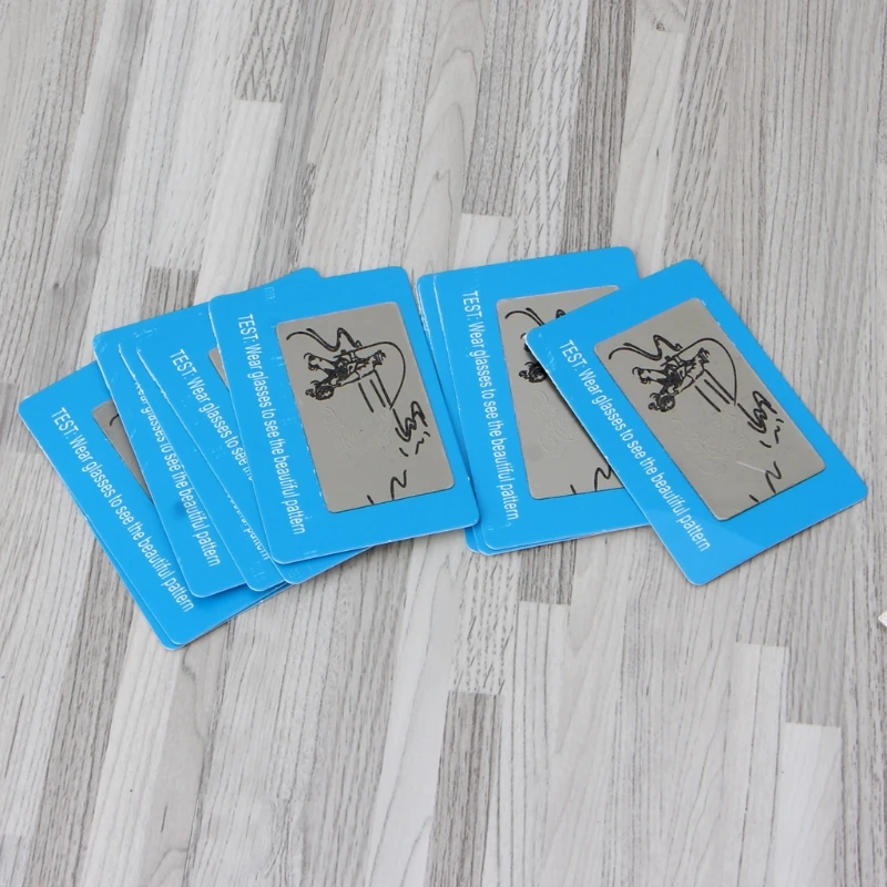 10pcs Sunglasses Polarized Test Card Shade Test Your Sunglasses Polarized Lens Wear Glasses To Check Polarized Test