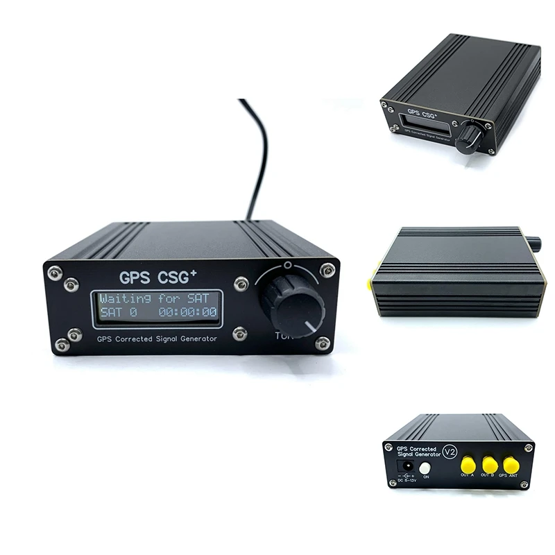 

GPS Tame Clock GPS Correction Signal Generator Square Wave 10Khz-220Mhz Two-Way Adjustable Frequency Reference