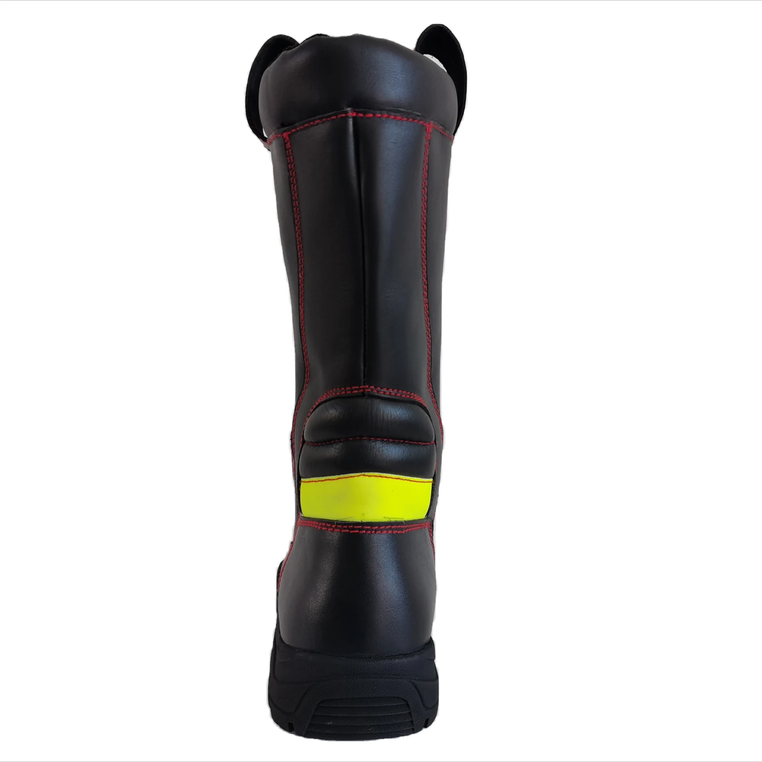 Slip On fire boots with Reflective Leather Fire fighter boots