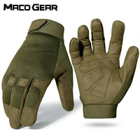 Outdoor Sports Tactical Gloves Training Climbing Shooting Cycling Bicycle Wearproof Riding MTB Road Bike Lightweight Mittens Men 1