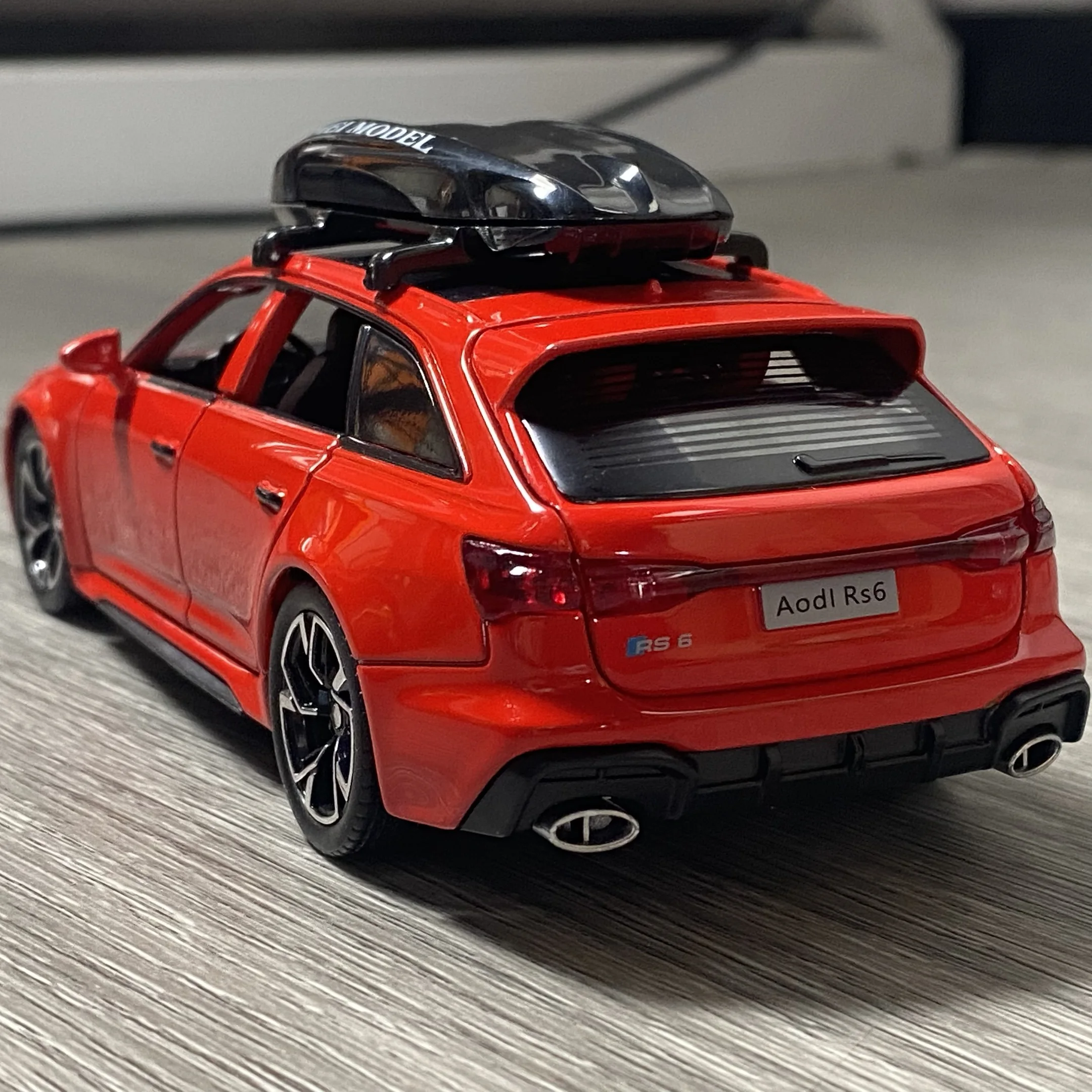 1:32 AUDI RS6 Avant GT Wagon Diecast Model Car w/ Sound Light Pull