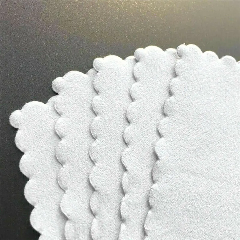 

100pcs High Quality Microfiber Nano Ceramic Car Glass Coating Lint-Free Cloth Microfiber Cleaning Cloths 10*10cm