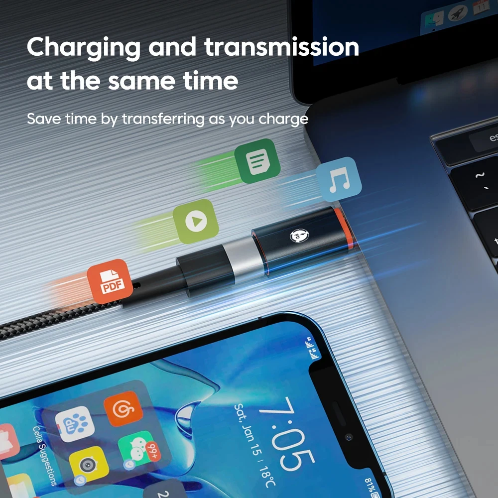 OTG Adapter 1PCS PD20W USB Type C To Lightning OTG Adapter for IOS Lightning Male to Type C Female Connector Converter for iPhone iPad otg adapter
