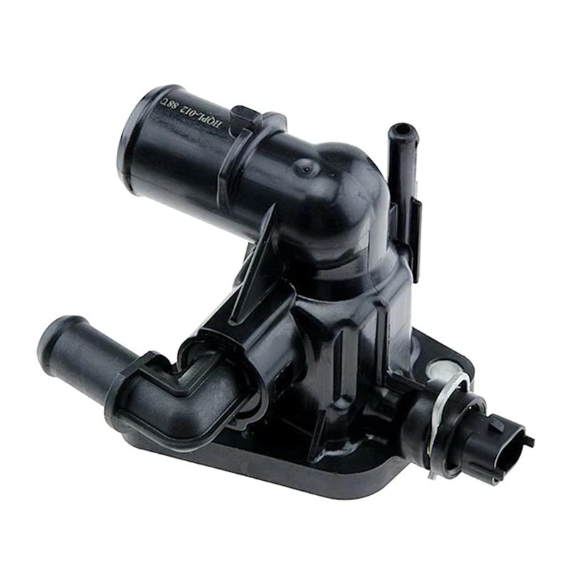 

1 Piece 55206391 Engine Coolant Thermostat Housing Black ABS For Fiat 500 Opel Chevrolet Alfa Romeo Lancia Ka 1336CL17690-68L10