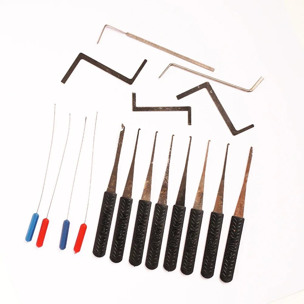 Universal Lock Repair Tool Set – Comprehensive DIY Key Extraction Kit with Tension Wrenches