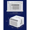 5000 BTU Window Air Conditioner Cools Up To 150 Sq. Ft, Energy Saving AC Unit, Easy Install Kit, Efficient Cooling for Room 5