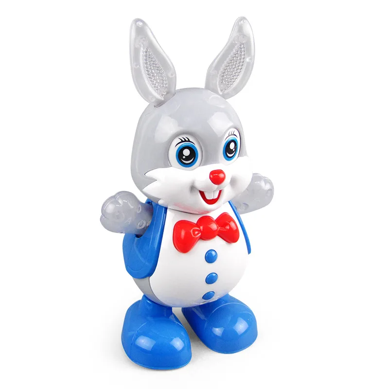 

Cute Fat Bunny Can Sing Dance Swing Cartoon Bunny，Electric Light Music Children's Toys Boys And Girls Birthday Gifts