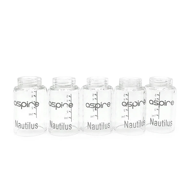 Replacement Glass Tank for Aspire Nautilus 5ml Nautilus Mini 2ml 5 Units