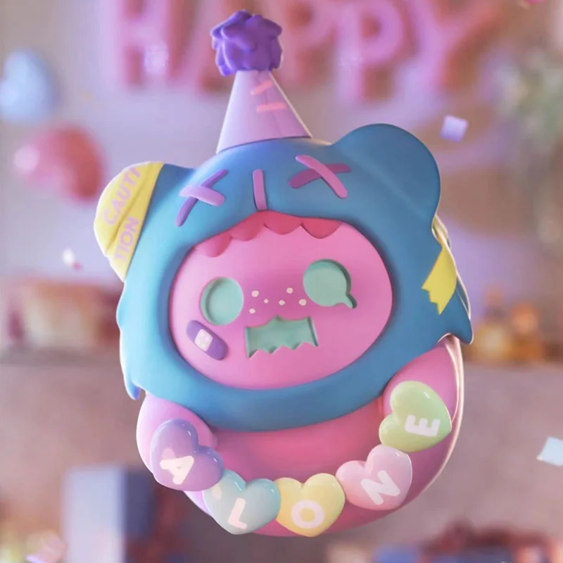 Shinwoo Ghost Bear Birthday Series Blind Box Mistery Box Toys For Girls Cute Blind Bag Surprise Box