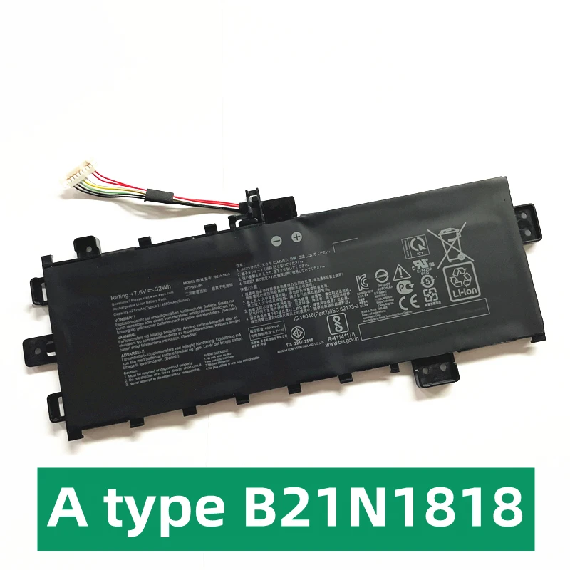 Para ASUS VivoBook 15 X512FA X509FB A509FA A409FL F509FJ X509UA