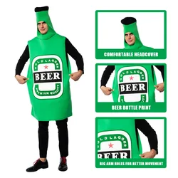 New Halloween Beer Party Fun Stage Costume for Women and Men