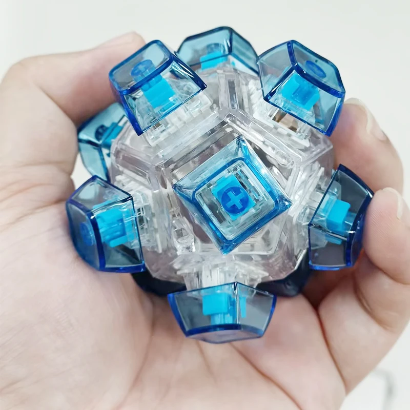 1Pc Creative spherical Square Fidget Decompression Keyboard Key Toy Adults Antistress Toys Anti Stress Finger Games