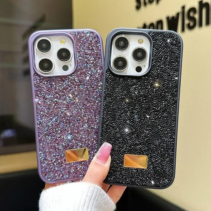 Chic Glitter Diamond Shockproof Phone Case Cover