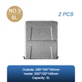 2PCS NO 3 Gray