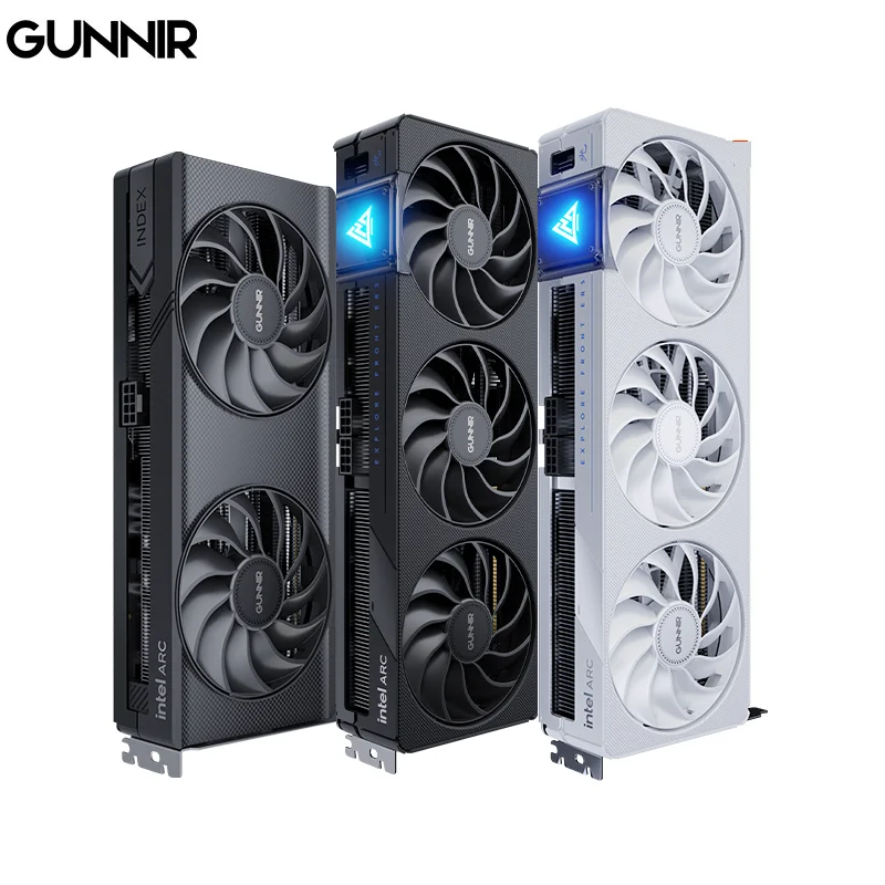 Nova chegada! Original GUNNIR Intel Arc B580/B570 12GB/10GB Photon