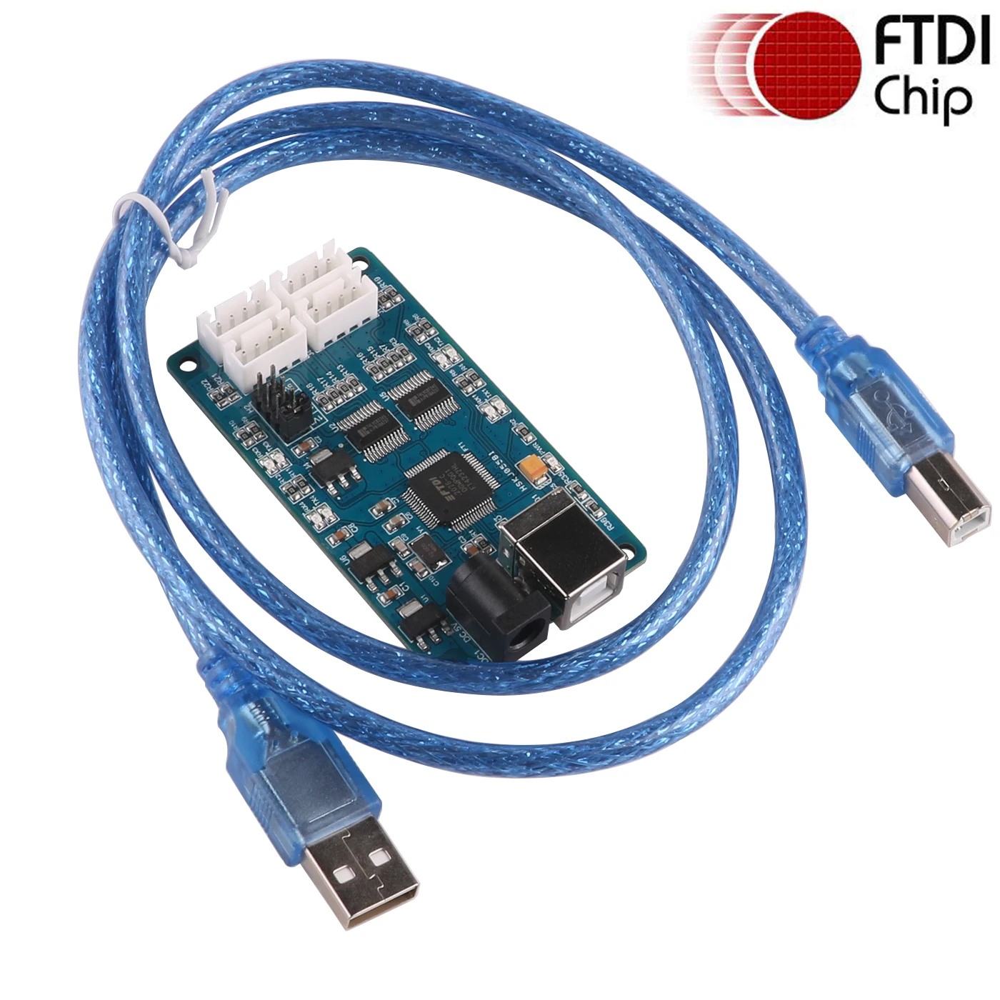 

FTDI FT4232HL USB to 4 Channels 1.8v 2.5v 3.3v 5v TTL UART Logic Level Serial Converter Adapter Communication Cable