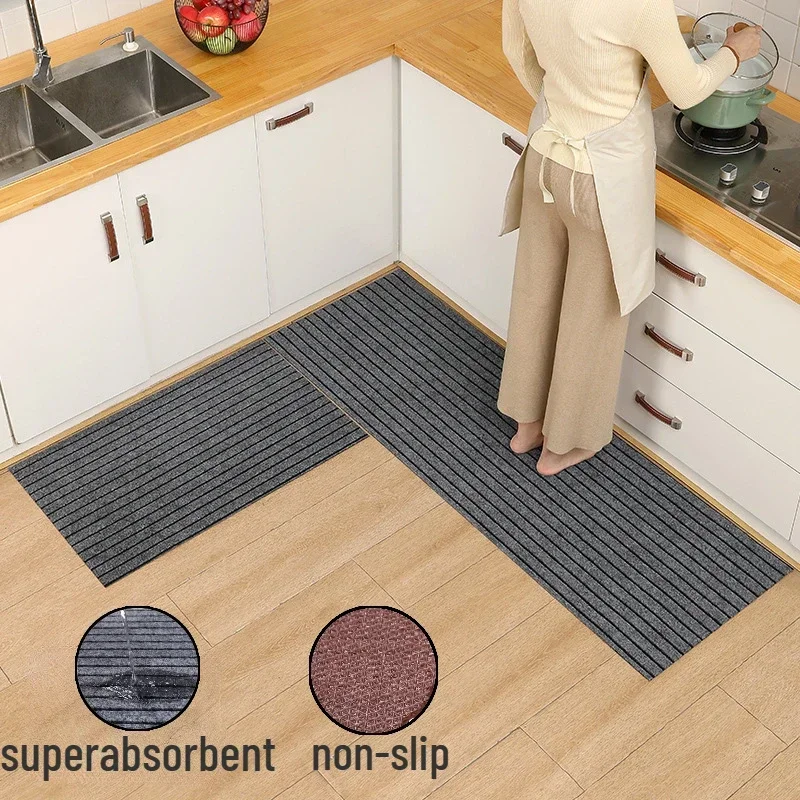 Anti Slip Kitchen Carpet for Floor Large Bedroom Living Room Rug Long  Hallway Mat Thin Doormat Bath Mat Waterproof Kitchen Mat - AliExpress