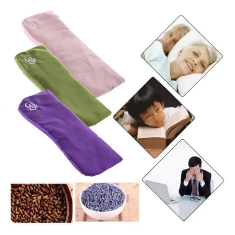Yoga Eye Pillow Meditation Eye Mask Pilates Accessories Relieve Fatigue Sleep Aid Relaxation WomanExquisite Gifts Office/gym yoga eye pillow