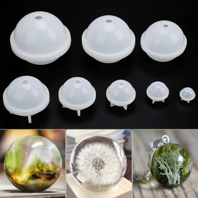 Faceted Ball Shape Silicone Mold Sphere Round Silicone Mould For Resin  Casting Diy Ornament - Diy Craft Supplies - AliExpress
