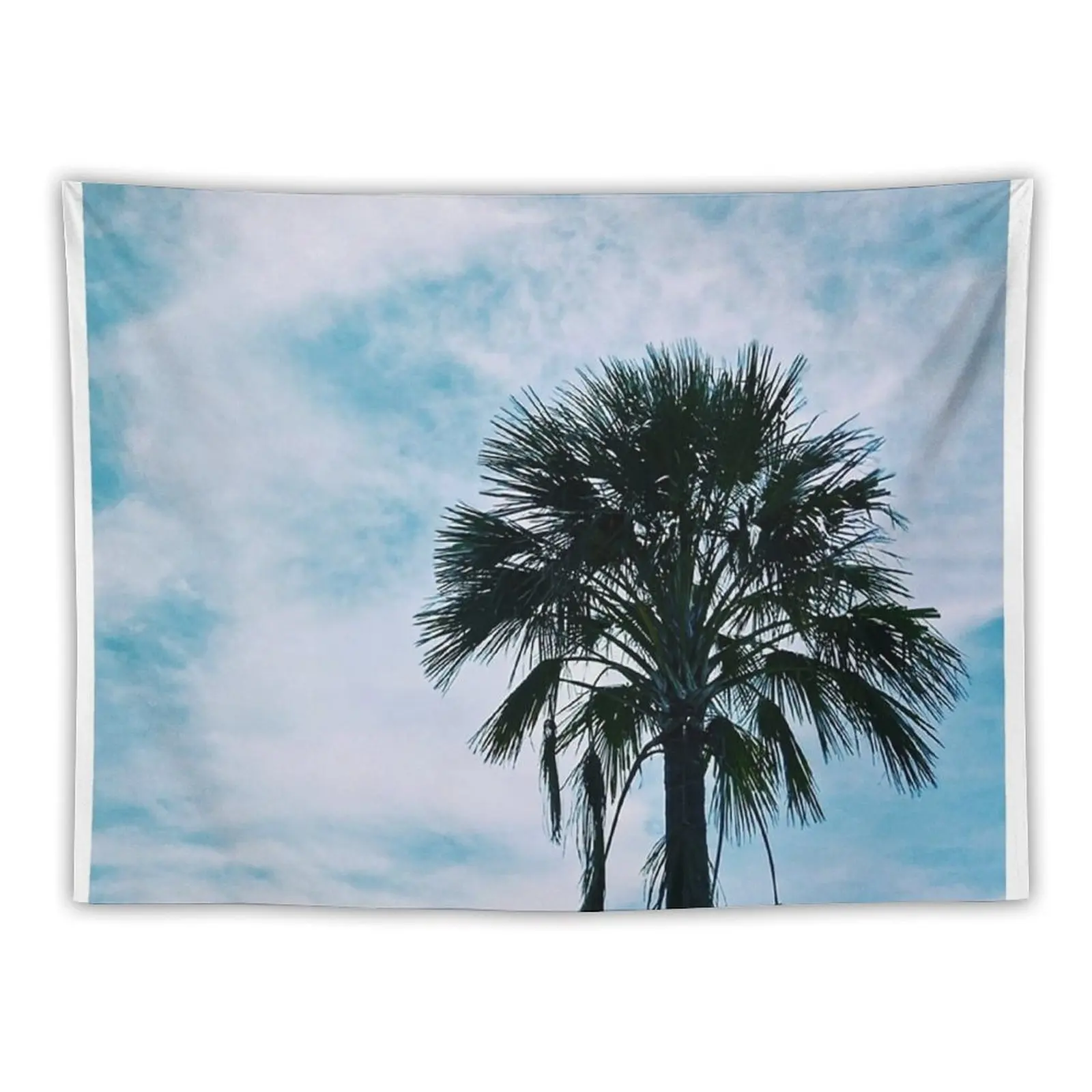 

Calm Blue Sky With Palm Tree Tapestry Room Decor Cute Room Decor Decoration Room Tapestry
