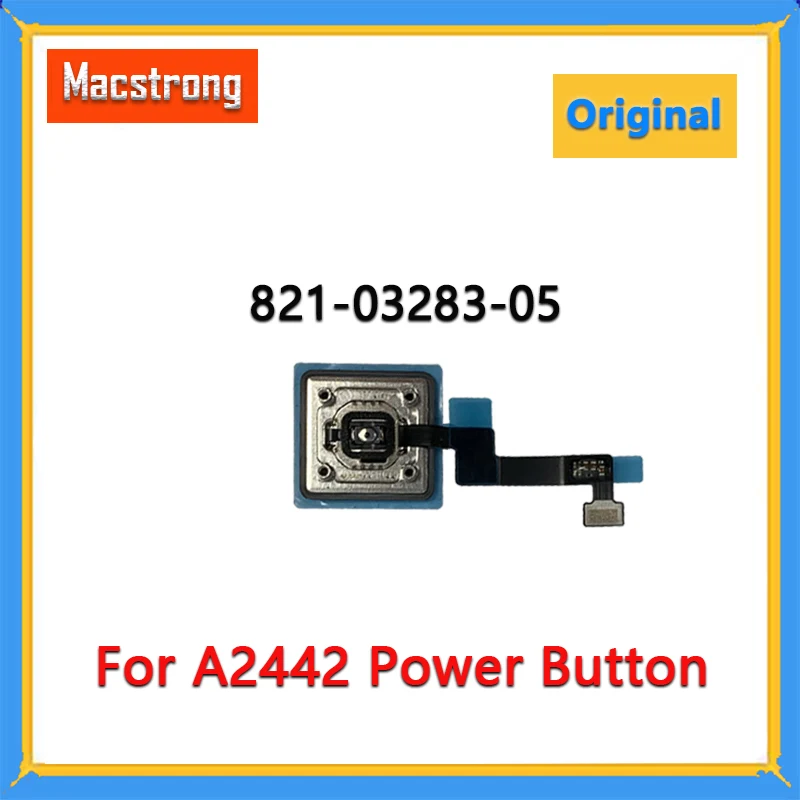 Substituição do Botão Power para Macbook Pro Retina Botão Power Touch id A2442 82103283-05 14 Original Novo 2023