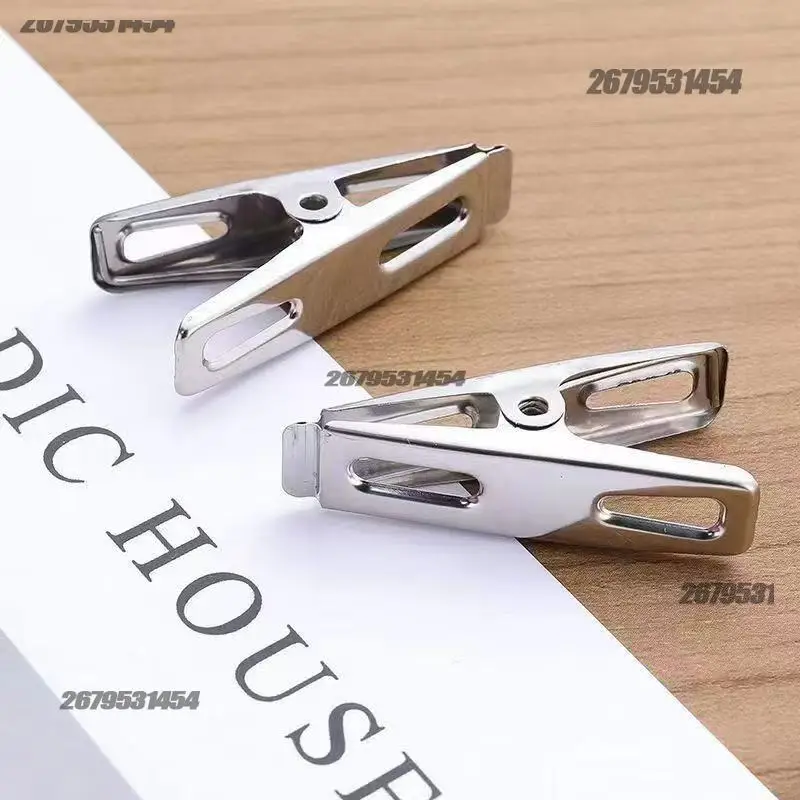 Clothes Pegs Windproof Clips 20/40 Pcs Stainless Steel Clothespins
