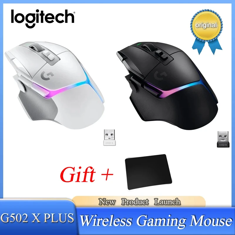 新品 Logitech G502 X PLUS ホワイト g502x plus Logitech G502 X PLUS LIGHTSPEED Wireless Gaming Mouse White