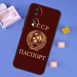 Soviet Union USSR Flag Themed Phone Case - Stylish Back Cover for Honor 90 (TT4980)