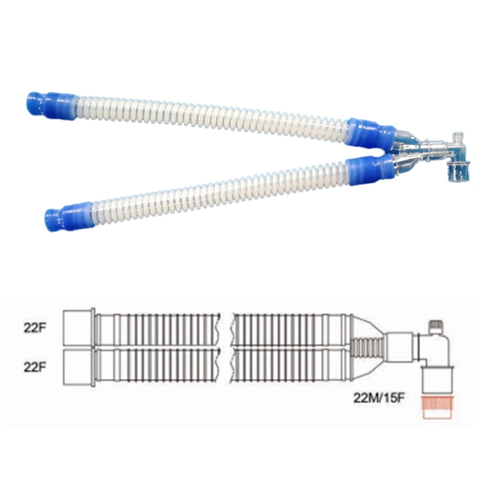 

Reusable Corrugated Tube, Anesthesia Breathing Machine Circuit Tube, Silica Gel Threaded Pipe Circuits Equipment