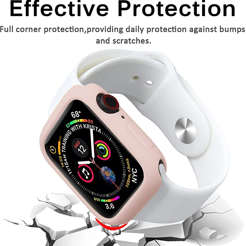 Durable Silicone Apple Watch Bumper Protector Cover - All Sizes