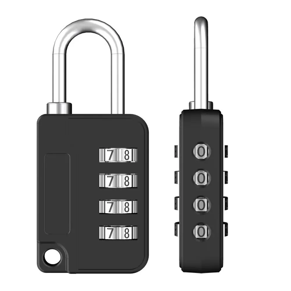 New 4Digits TSA Steel Wire Lock Combination Padlock Customs Code Lock