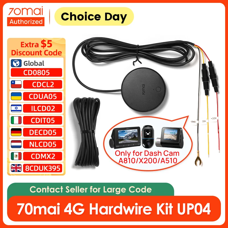 70mai Dash Cam Omni128G +Hardwire Kitセット 71chqz1lwal._ac_sl1500_.jpg