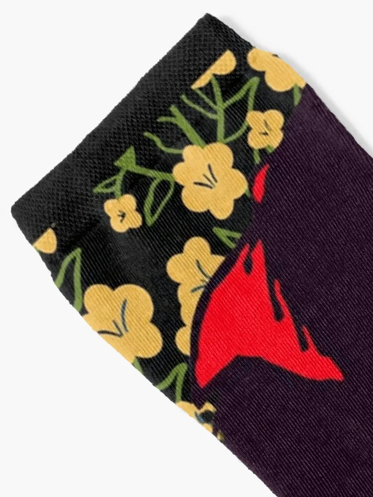 Mafalda and flowers Classic Socks Hiking boots kids socks custom socks Man Socks Women's