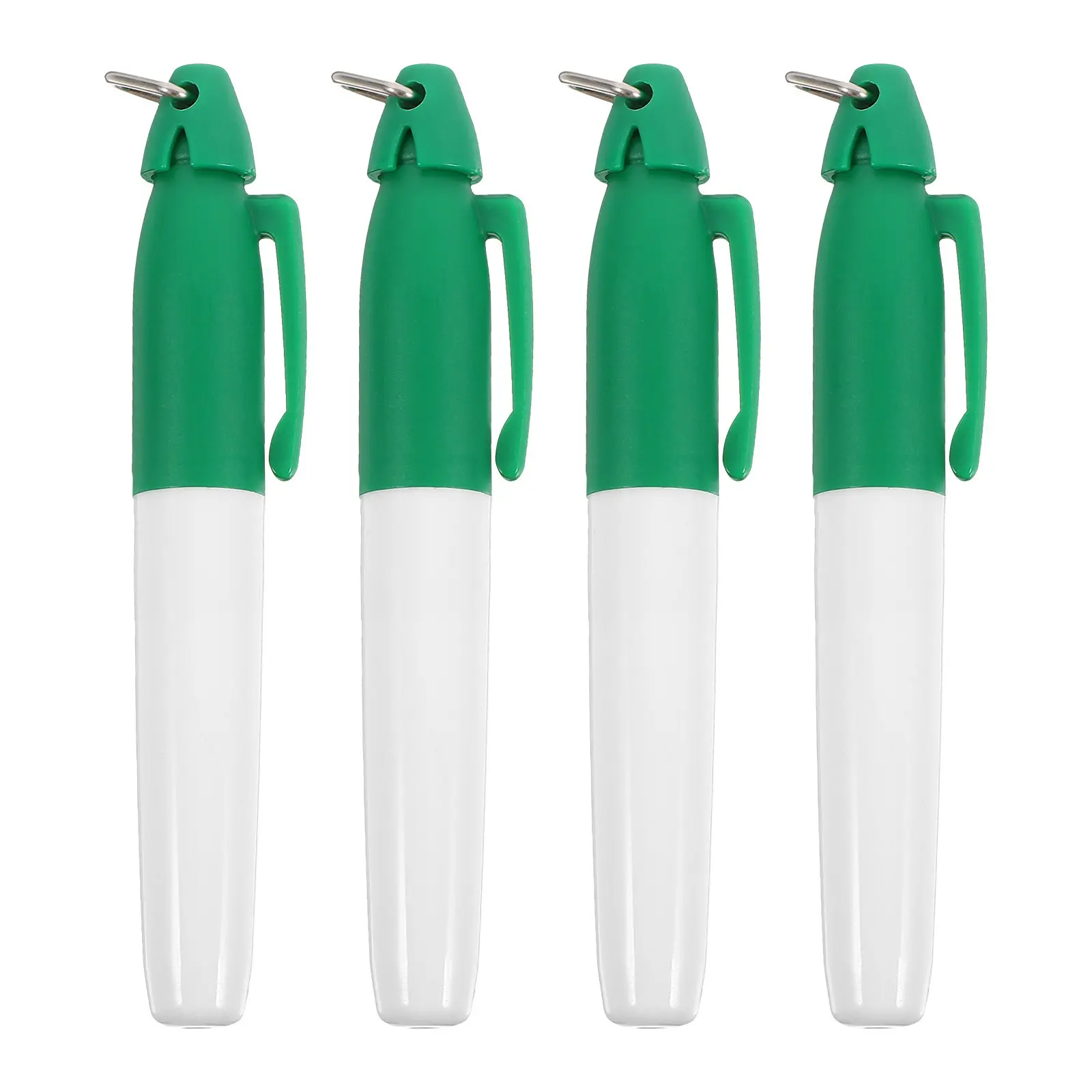 4Pcs 골프 마커 펜 플라스틱 휴대용 볼 마킹 도구 골프 공 정렬 마커 드로잉 용품 골프 정렬 도구