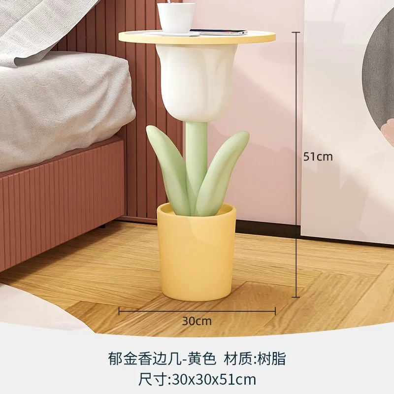 Nordic Style Sofa Side Small Coffee Table 30cm Tulip Shape Storage Side Table Bedroom Bedside Desk Living Room Furniture side end table,lift top coffee table