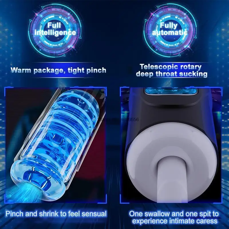 ntelligent Masturbator Automatic Powerful Sucking Rotating Vibrator Intelligent Heating Voi_voghion.com