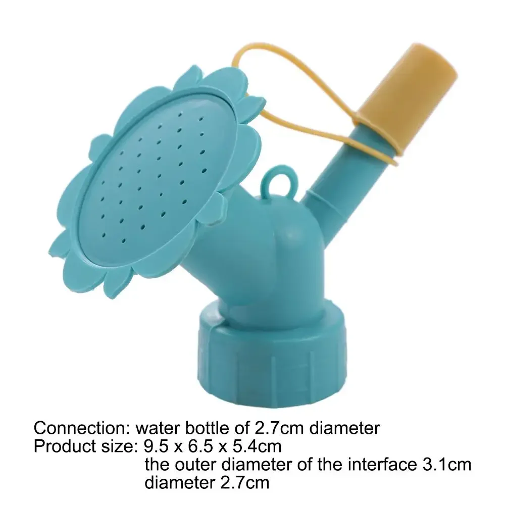 Watering Can Nozzle Plastic Shower Office Bottle Watering Garden Sprinkler Cans Tool
