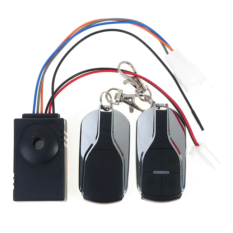 Ebike Anti-theft Lock 36-72V Alarm Smart Induction Wireless Security Remote Control With Lock Electric Bicycle Accessories