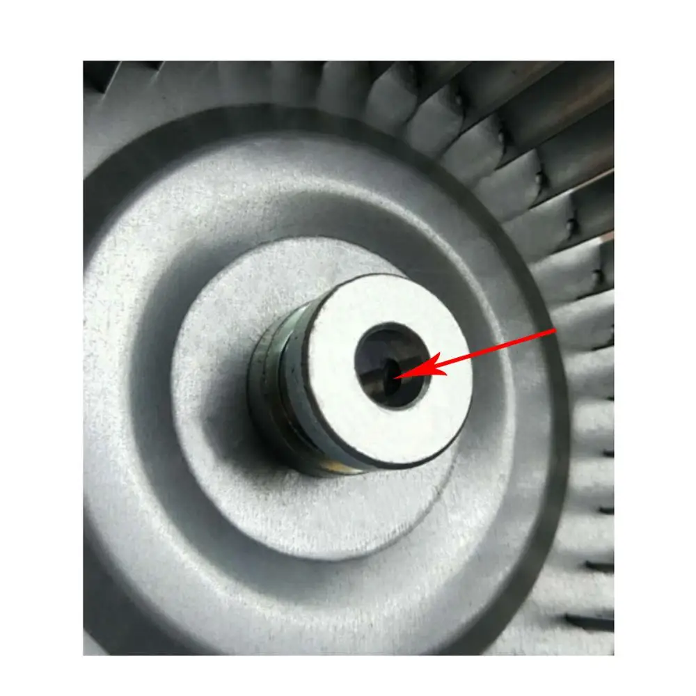impeller Centrifugal Vane Motor Blades Fan Impeller shaft aluminum blower fan small blade wheel Multivane