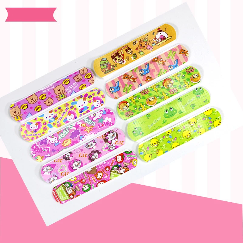 Cute Cartoon Waterproof Band-Aids Kit for Kids