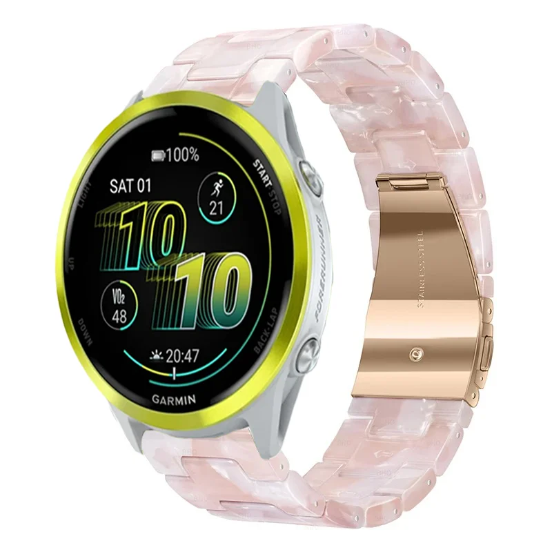 Breathable Resin Wristband - 20/22mm Strap