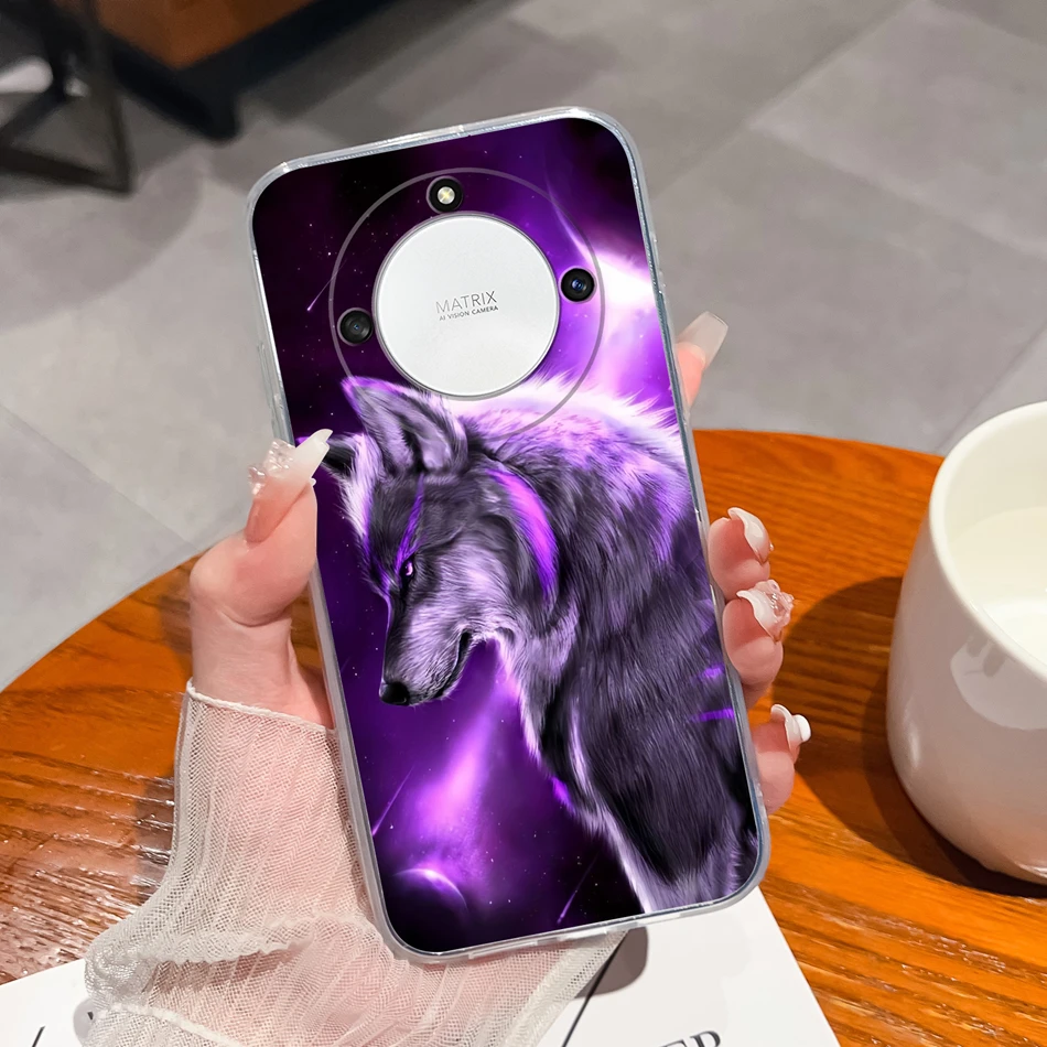Clear Gradient Anti-Drop TPU Phone Case