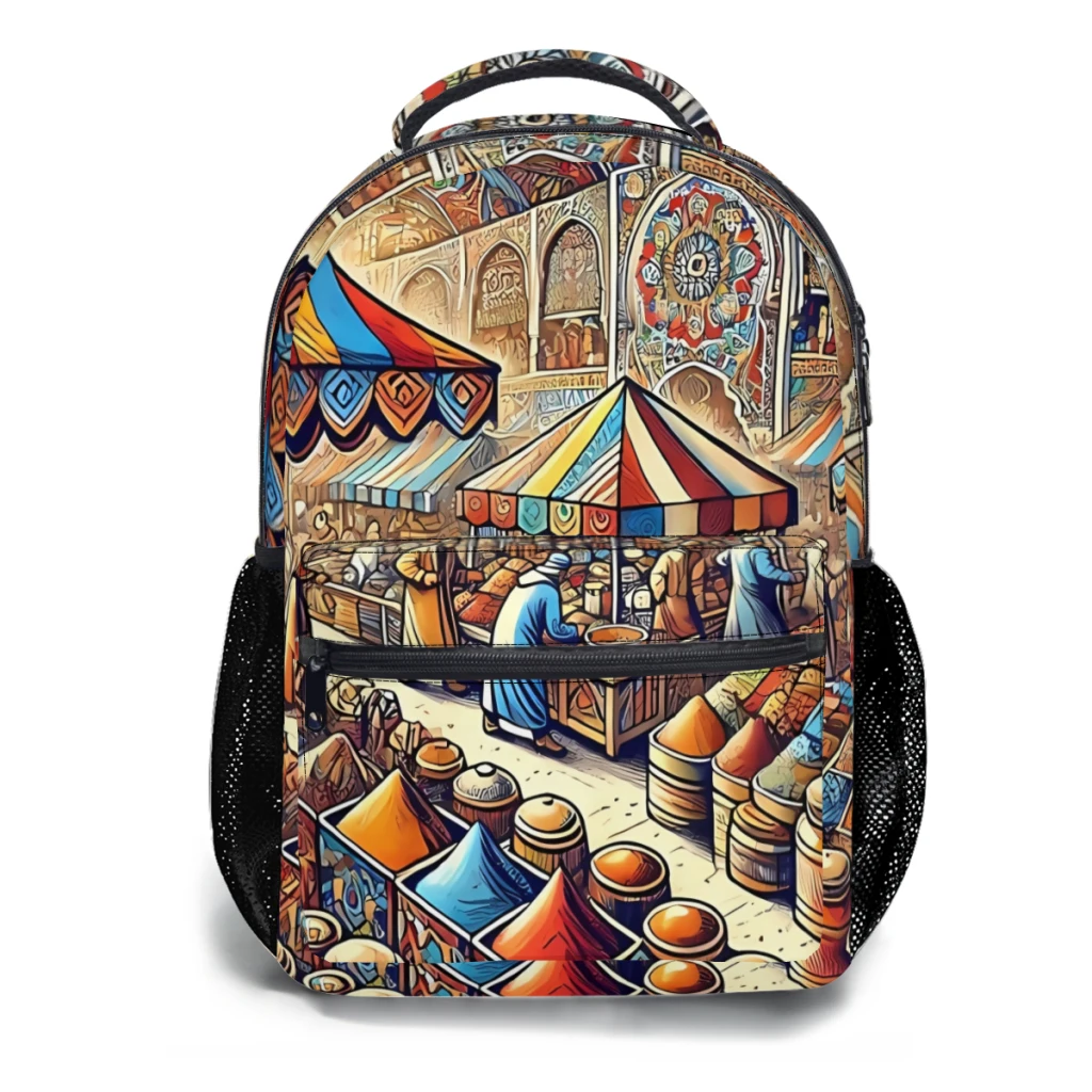 thumbnail image 1 of Mochila escolar de dibujos animados de gran capacidad Yangshaomei, 1 of 4