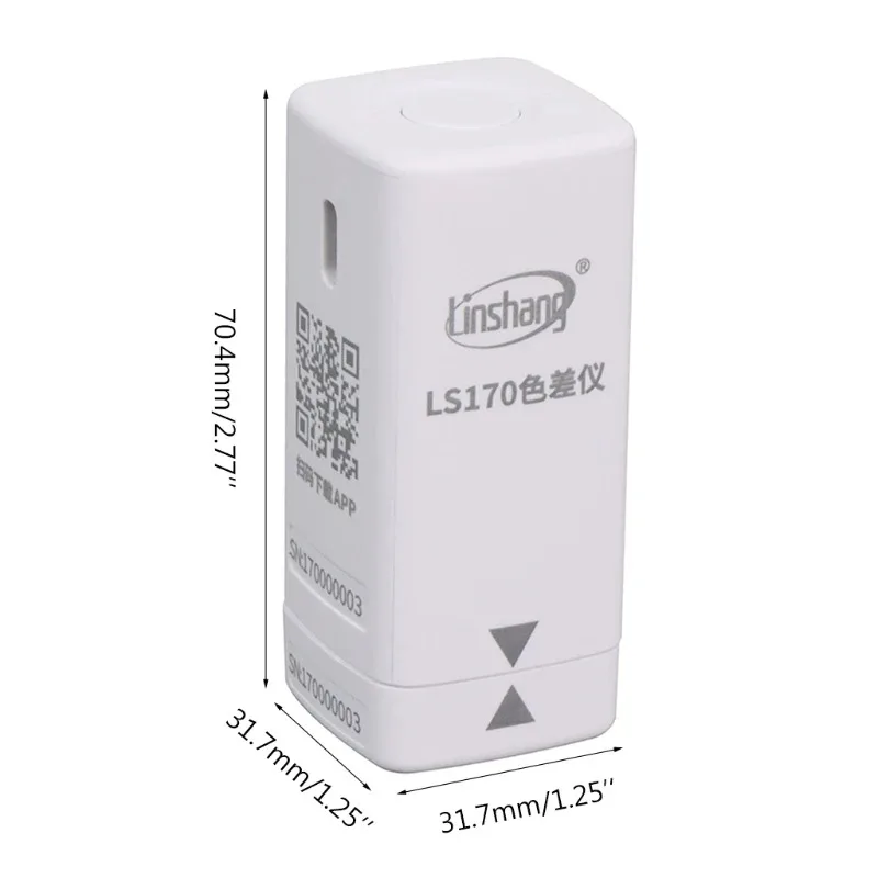 Color Meter LS170 Textile Ceramics Paper  Difference Measurement Device Pocket Imeter with  Library APP 2