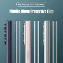 Clear Anti-Scratch Hinge Protector Case with Hydrogel Film Cover (3-Pack) for Samsung Z Fold6 (3 Pieces)