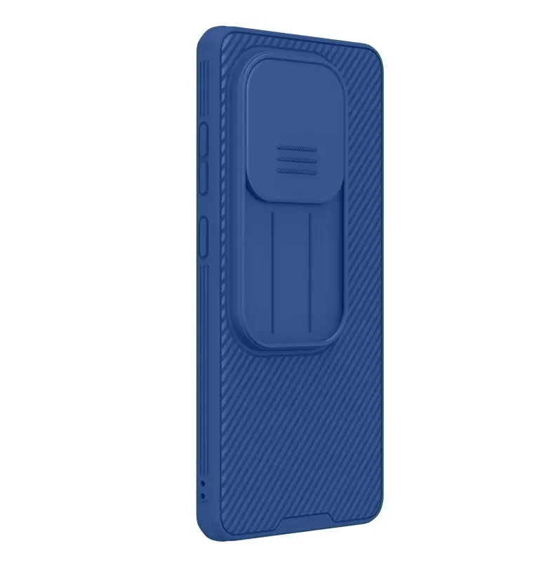 NILLKIN Magnetic Case with Privacy Slider and Anti-Drop Protection, Oil-Resistant Slim Fit Design