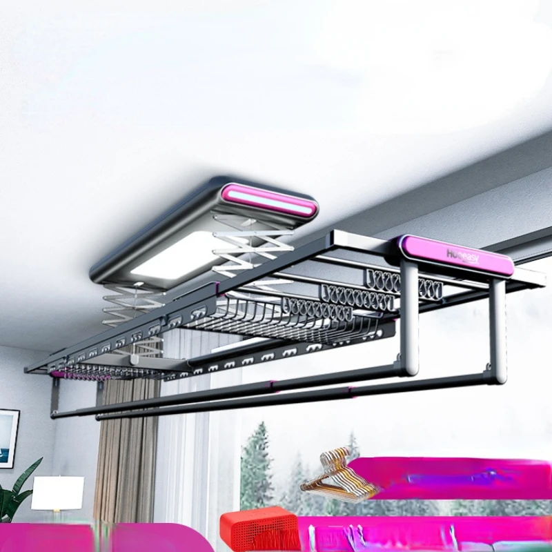 

Intelligent Electric-Drive Airer Automatic Clothes Hanging Machine Remote Control Lifting Air Clothes Hanger Rod Home Balcony