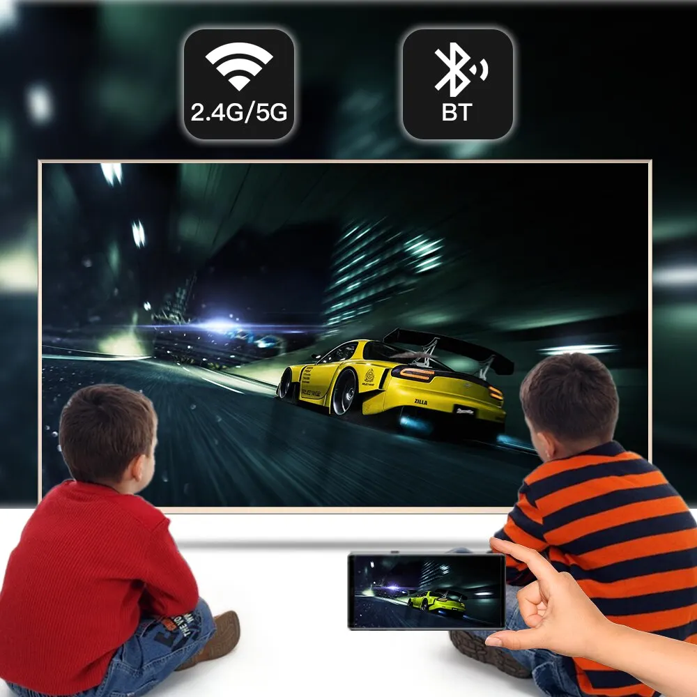Smart TV Box HONGTOP Android 10 6K H616 Support 2.4G/5G WIFI Bluetooth 6K HD Video H.265 Media Player Set Top Box
